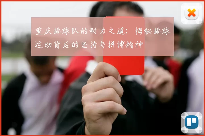 重庆排球队的耐力之道：揭秘排球运动背后的坚持与拼搏精神